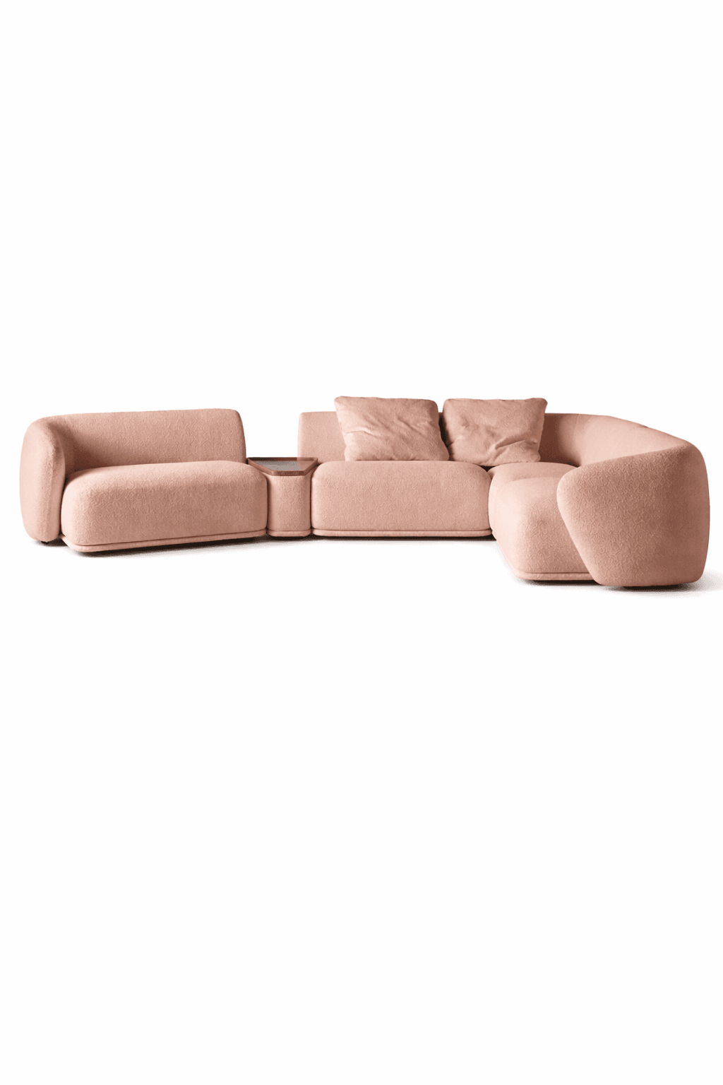 Blush Curve Modular Sofa