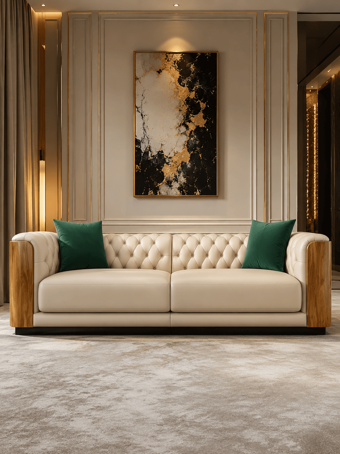 Imperial Chesterfield Luxury Sofa – 3 Seater