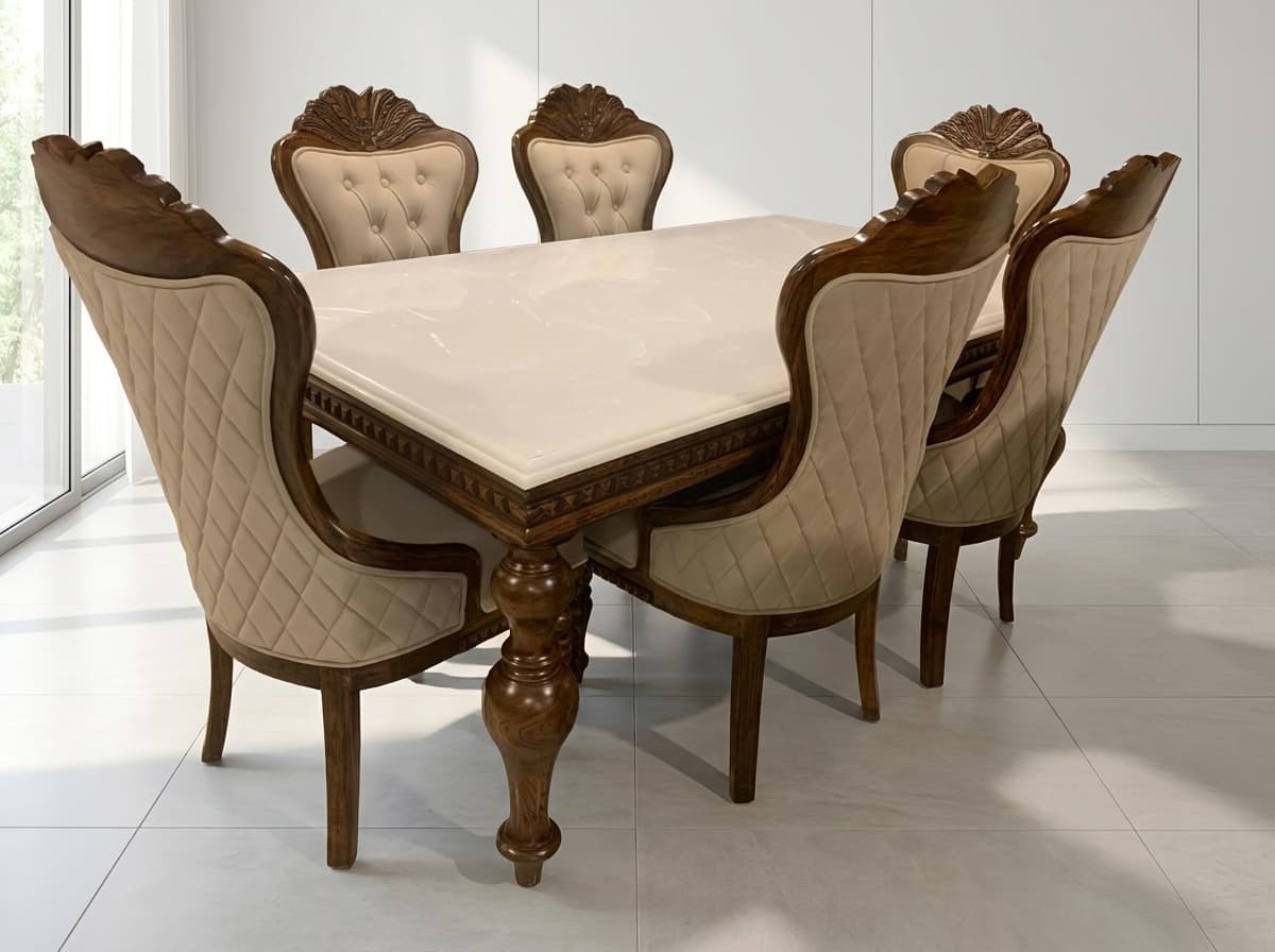Royal Heritage Teak Wood Dining Chair